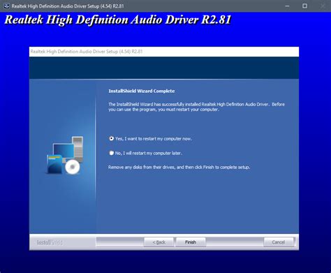 realtek x260 driver windows 10